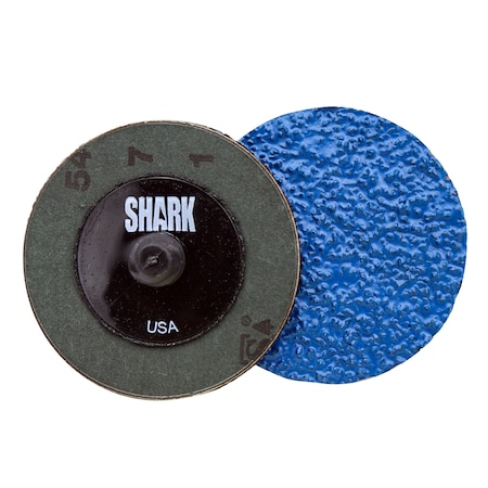 Shark Industries 2" 50 Grit Zirconia Mini Grinding Discs 50 Pk 13248